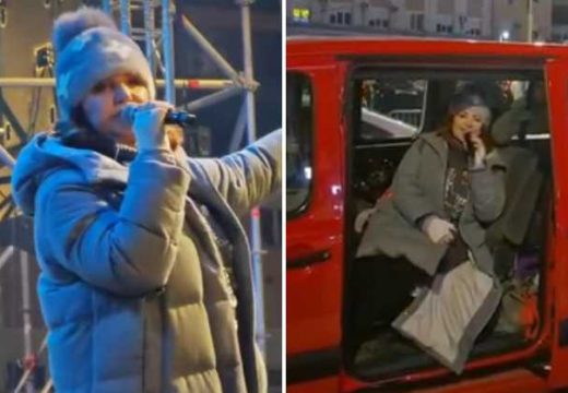 Srbija: Anu Bekutu u Čačku gađali grudvama; “Sram vas bilo” (Video)