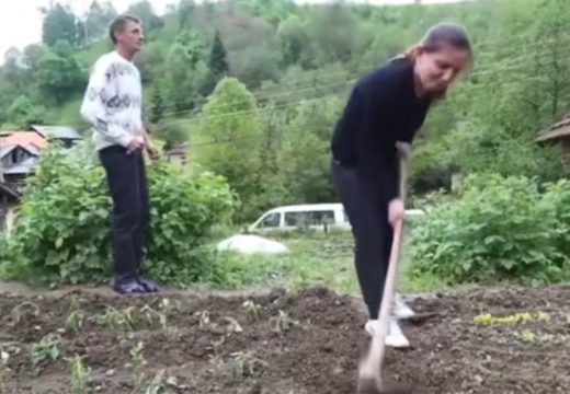 Region: Snimak Srbina koji je oženio Albanku zapalio mreže (Video)