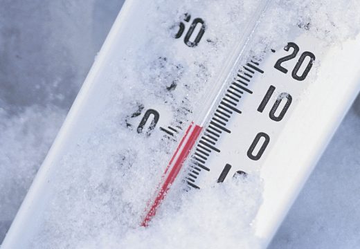 Ledeni dan pred nama: Temperatura do minus 20