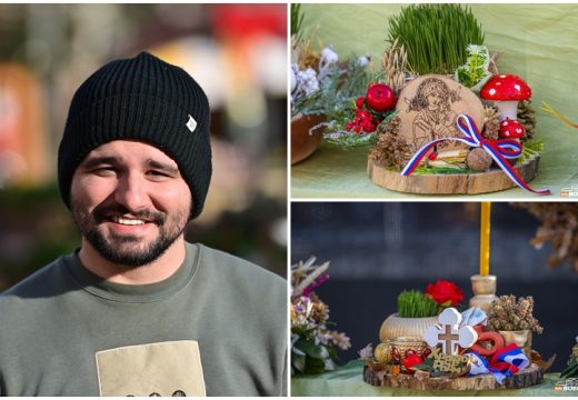 Bijeljinac 17 godina ručno pravi i prodaje božićne dekoracije: Pripreme počinje mjesecima ranije