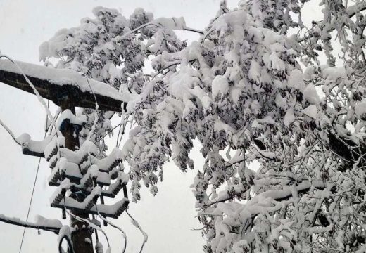 Snijeg gasi struju: U pojedinim mjestima u Srpskoj mrak, ekipe na terenima