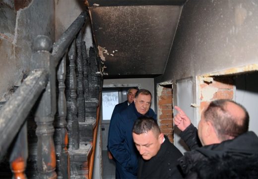 Porodici Vasilić 100.000 KM pomoći za obnovu kuće nakon požara