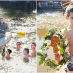 Bogojavljenje: Mali Vuk (7) u zaleđenom jezeru stigao prvi do krsta