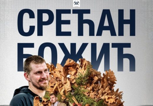 Denver Nagetsi čestitali Božić na srpskom jeziku: Poruka posvećena Nikoli Jokiću FOTO