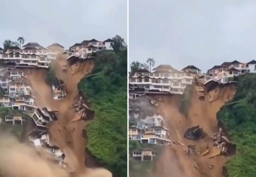 Apokaliptični prizori u Italiji: Ogromno klizište razorilo grad na Siciliji, pukotina se i dalje širi (Video)