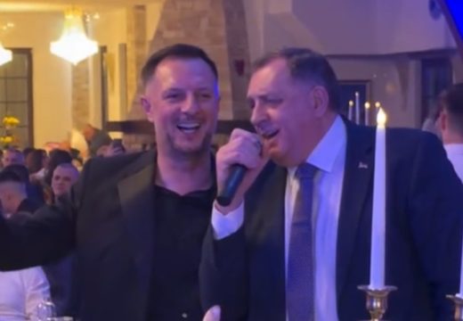 Dodik nakon Amerike stigao u Bijeljinu, pa zapjevao na rođendanu Ćorićevog sina (Video)