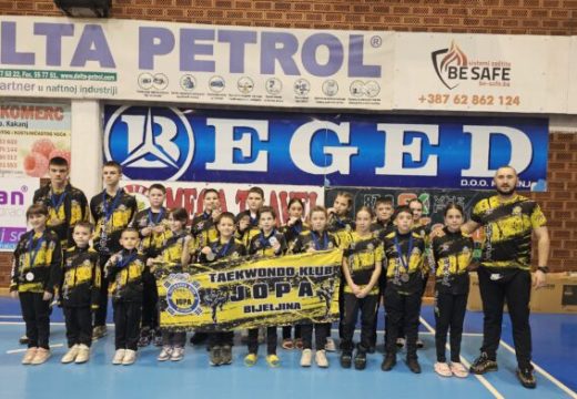 Bijeljina: Uspješan nastup TKD Jopa Bijeljina na Međunarodnom turniru “Kakanj Open 2026“