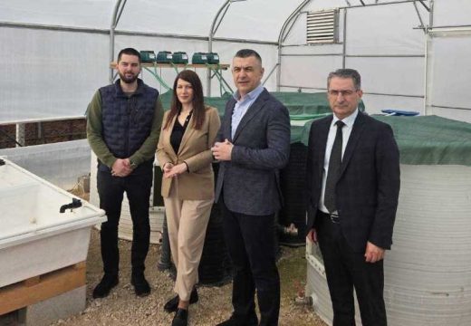 Ministarka Kuzmić u Ribniku: Posjetila zadrugu “Domaćin”