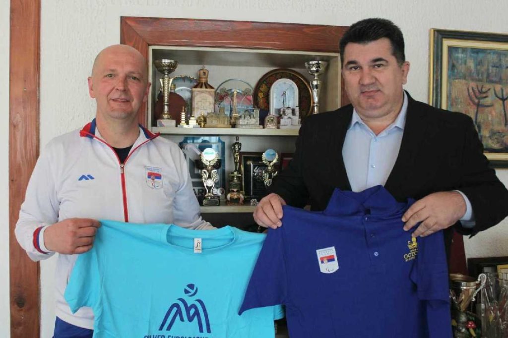 Lopare: Načelnik Savić upriličio prijem za uspješnog sportskog radnika Mladena Stevića