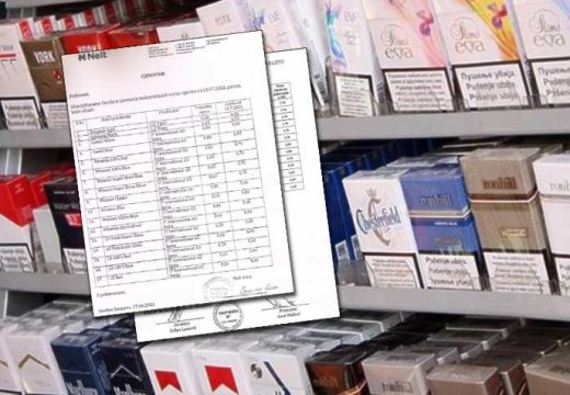 BiH: Ovo su nove cijene cigareta (Foto)
