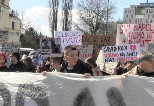 Sarajevo: Sedmo okupljanje građana zbog tramvajske nesreće
