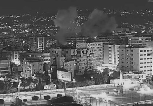 Udari na ciljeve Hezbolaha: Nad Bejrutom tamni oblaci dima