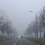 AMS RS: Magla smanjuje vidljivost u kotlinama