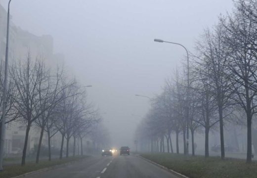 AMS RS: Magla smanjuje vidljivost u kotlinama