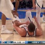 NBA: Komentator mislio da Nikola Jokić simulira, a onda je ućutao kad je vidio snimak (Video)