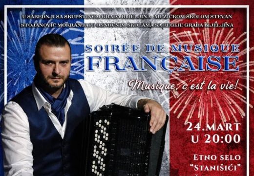 Francuski ritam stiže u Semberiju uz Dušana Sekulića: Veče šansone i jazza uz koncert majstora harmonike