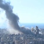 Izrael nastavio sa vazdušnim udarima, žestoko napadnut Bejrut: Prijestonica Libana u plamenu (Video)