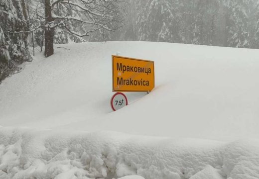 RS: Nacionalni park Kozara okovan snijegom; Pogledajte fotografije