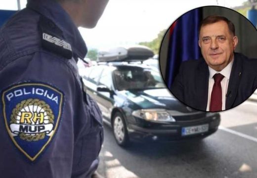 Dodik osudio hapšenje na hrvatskoj granici: Ako se ovo nastavi, tražiću uvođenje recipročnih mjera
