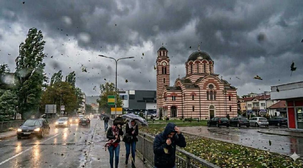 RHMZ izdao upozorenje: Stižu jake padavine, snijeg i jak olujni vjetar