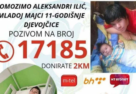 Humanost: Pomozimo Aleksandri – majci koja želi da živi za svoje dijete