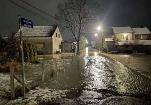 Zbog naglog porasta vodostaja: Na području Prijedora proglašen prvi stepen pripravnosti odbrane od poplava
