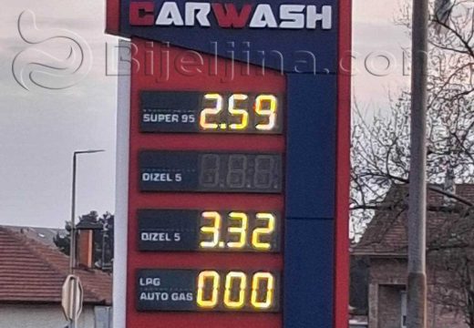 RS: Novo poskupljenje goriva u Srpskoj u narednim danima