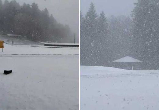 Zima se vratila: Pao snijeg u Srpskoj (Foto)