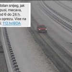 Saobraćaj: Snijeg zatrpao auto-put u Hrvatskoj, građanima stiglo upozorenje (Foto)