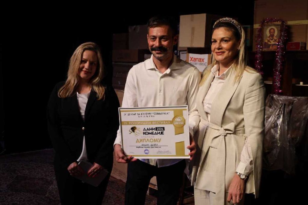 Na ovogodišnjim “Danima komedije“: U Bijeljini najbolja predstava “Anđela“ (Foto)