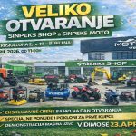 23. aprila: Veliko otvaranje Sinpeks Shop & Sinpeks Moto centra u Bijeljini