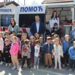 Lopare: Mališani iz vrtića posjetili Dom zdravlja (foto)