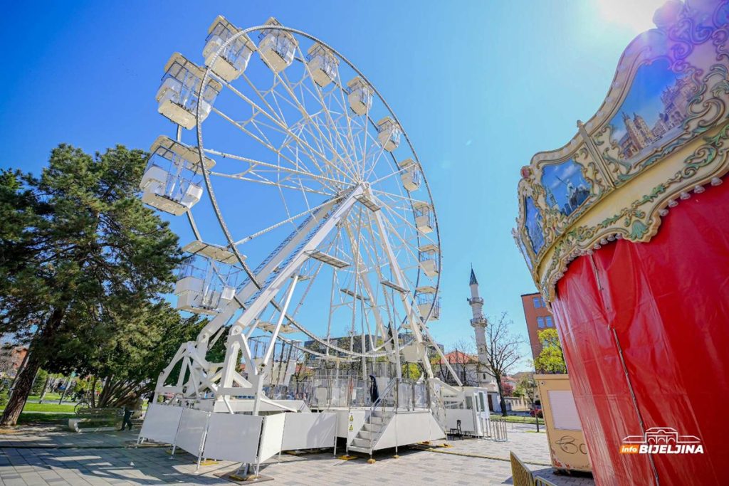 Grad: Panoramski točak u Bijeljini dobio upotrebnu dozvolu, danas počinje sa radom