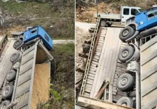 BiH: Kamion srušio most kod Ključa, saobraćaj obustavljen