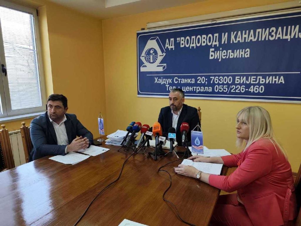 Konferencija za štampu u „Vodovodu“: Godinama su se gomilali problemi u preduzeću