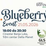 4. Blueberry event: Stručni skup i promocija domaće borovnice 21. maja u Banjaluci