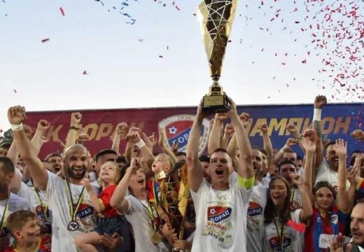 Uručen pehar i medalje: Borac je šampion!