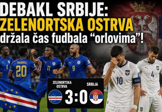 Debakl Srbije: ZELENORTSKA OSTRVA držala čas fudbala “orlovima”!