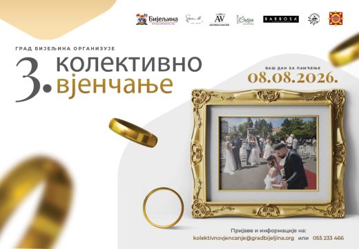 „Ne čuvajte ljubav – dijelite je“: Grad Bijeljina organizuje treće Kolektivno vjenčanje