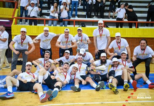 Odlučujući meč odigran u Bijeljini: Košarkaši Drine prvaci Republike Srpske