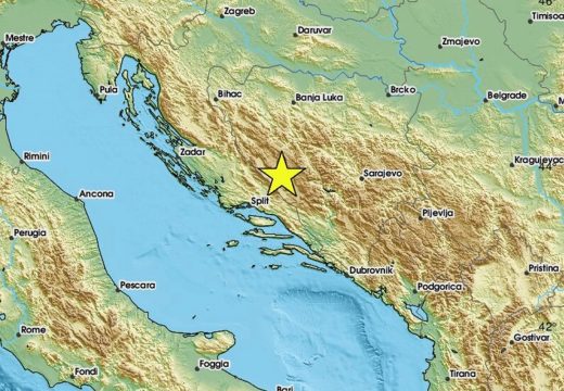 Region: Dva zemljotresa potresli Hrvatsku