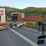 Automobil završio prevrnut na krov: Oprez zbog nesreće u ovom dijelu BiH
