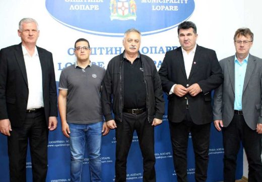 Lopare: Načelnik Savić upriličio prijem za delegaciju opštine Trstenik