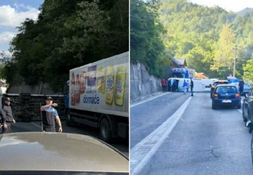 BiH: Teška nezgoda na putu Konjic-Jablanica; Saobraćaj potpuno obustavljen