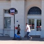 Protest Košarkaškog kluba „Fenix basket“: Simbolično protestno šutiranje na koš (Foto)