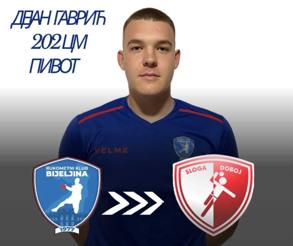Sport: Dejan Gavrić iz RK Bijeljina karijeru nastavlja u premijerligašu iz Doboja