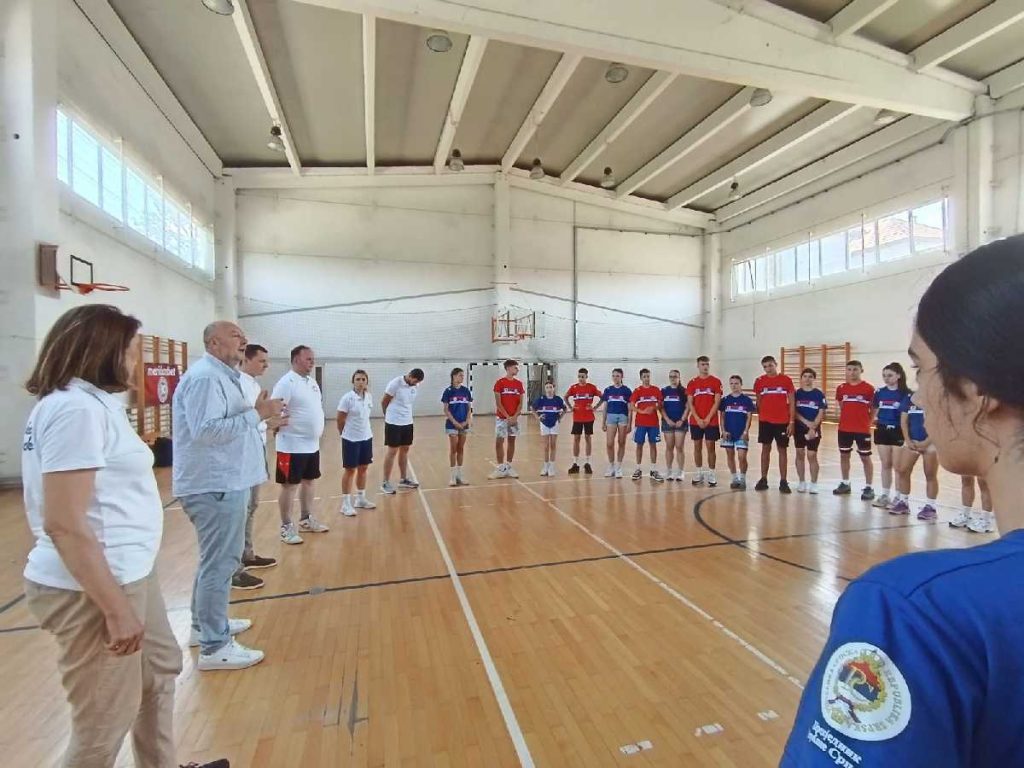 Bijeljina: Na kampu u Dvorovima 30 najmlađih košarkaša