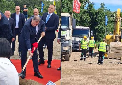 Zvanično: Počeli radovi na izgradnji auto – puta od Bijeljine do Brčkog (Foto)