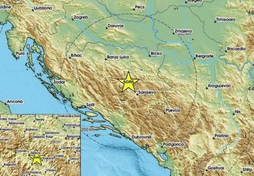 BiH: Registrovan zemljotres kod Zenice; “Dobro je zaljuljalo”