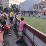 Sportski spektakl na Gradskom trgu: U toku mini fudbalski turnir 3 na 3 (Foto)